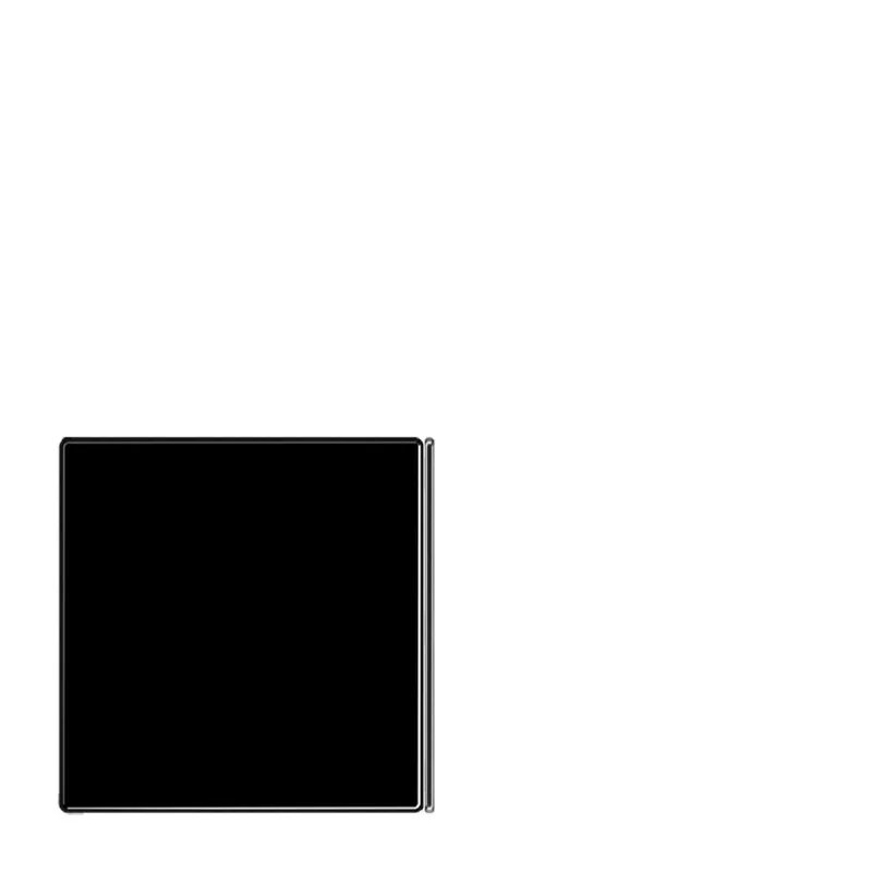 Jung Taste 4fach, 2+3, F40, Serie LS, schwarz LS404TSANSW23