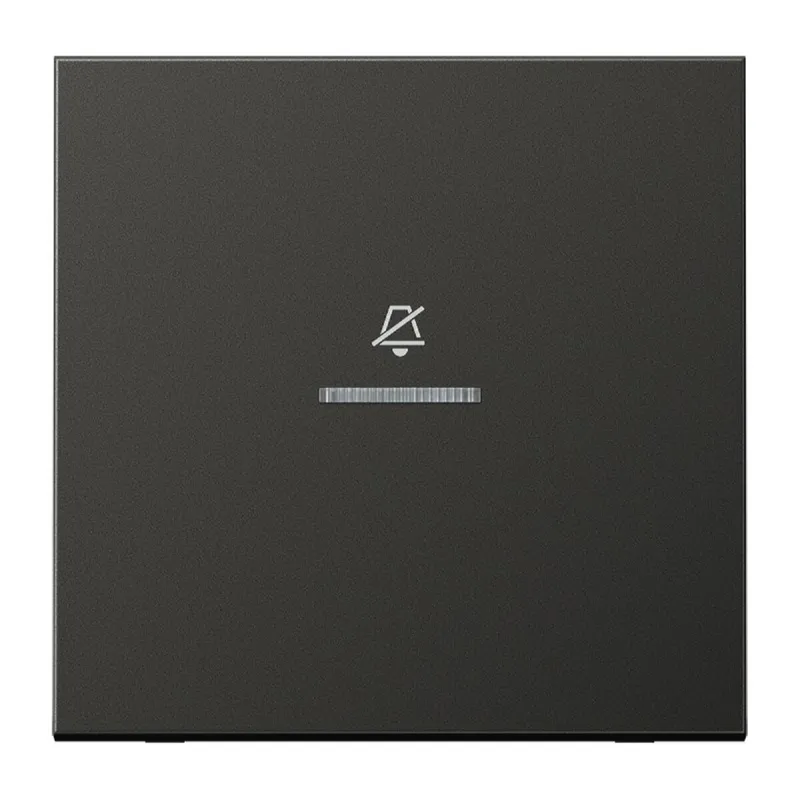 Jung Hotelwippe, Innenstelle, Symbol Nicht stören, Serie LS, anthrazit (lackiertes Aluminium) ALRUKO5DAN