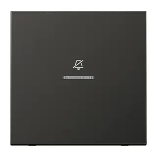 Jung Hotelwippe, Innenstelle, Symbol Nicht stören, Serie LS, anthrazit (lackiertes Aluminium) ALRUKO5DAN