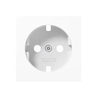 Jung Abdeckung für SCHUKO®-Steckdosen, Thermoplast, Serie AS/A, alpinweiß A1520BFPLWW