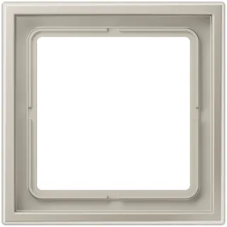 Jung Rahmen 1fach, Thermoplast lackiert, LS ZERO, Edelstahl LSZES981BF