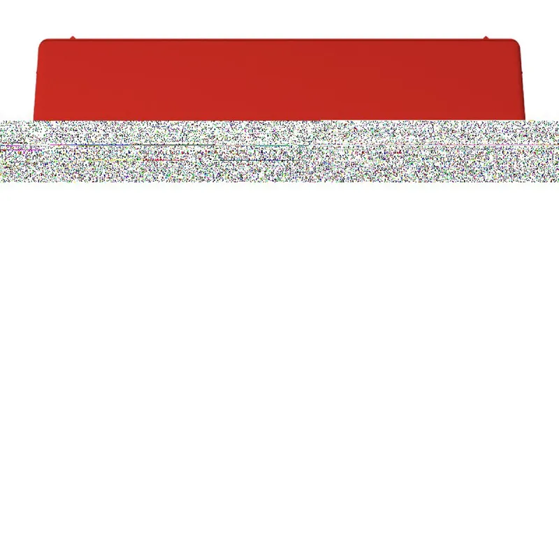 Jung Klappdeckel mit Rückstellfeder, mit Schriftfeld, Thermoplast, Serie LS, rot LS990BFNAKLRT