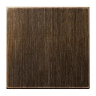 Jung LB-Management Taster 1fach, neutral, Messing, Serie LS, Messing antik ME1700AT
