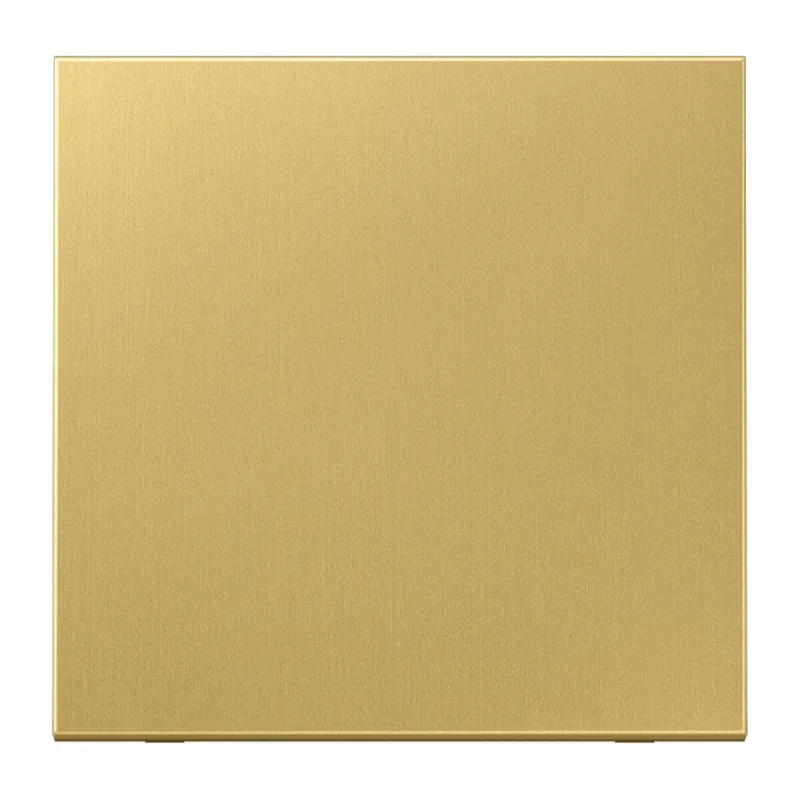 Jung LB-Management Taster 1fach, neutral, Messing, Serie LS, Messing classic ME1700C