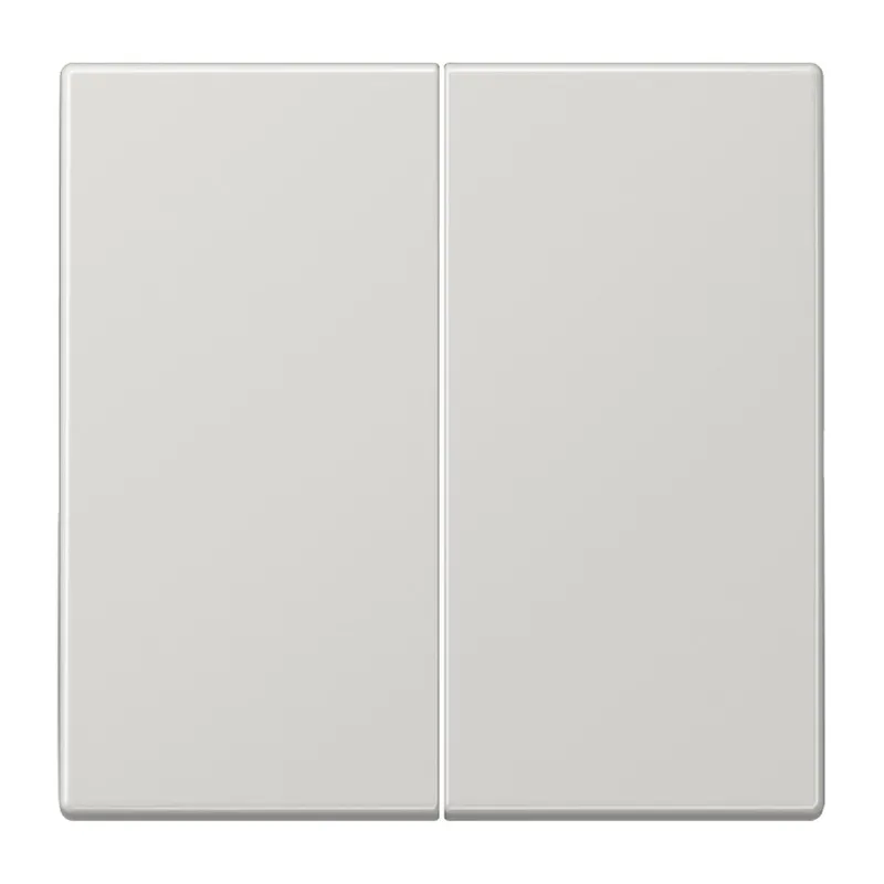 Jung Wippe für Taster 2fach, Duroplast, Serie LS, lichtgrau LS102LG