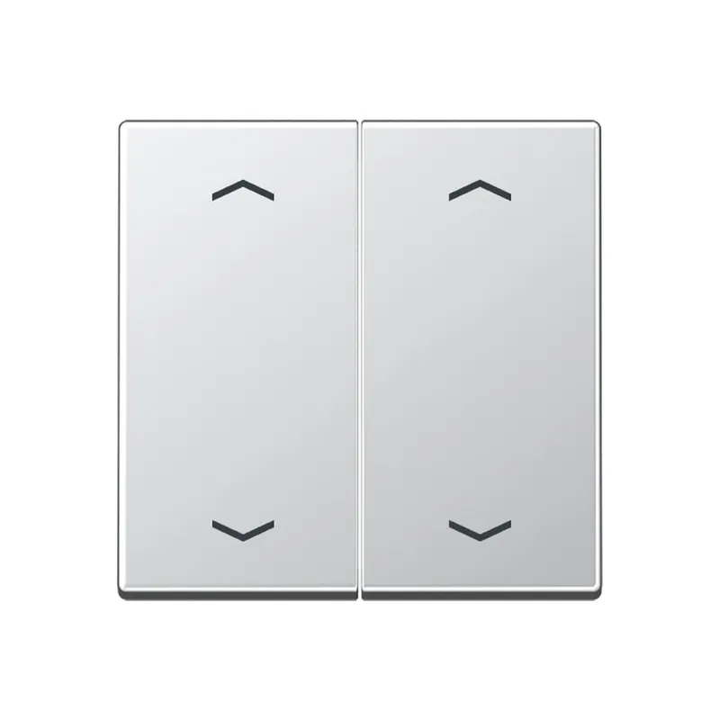 Jung Wippe, mit Pfeilsymbolen für Taster 2fach, Serie A, aluminium A102PAL