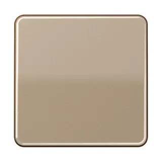 Jung Wippe für Taster 1fach, Aluminium eloxiert, Serie CD, gold-bronze CD101GB