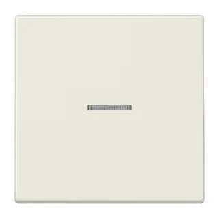 Jung Wippe mit Lichtleiter für Taster 1fach, Duroplast, Serie LS, weiß LS101KO5
