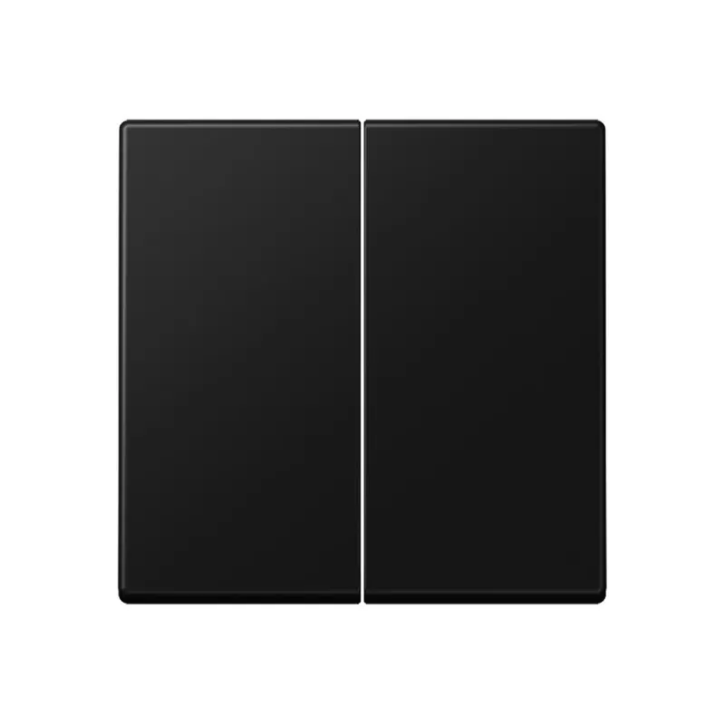 Jung Wippe 2fach, Serie A, graphitschwarz matt A595SWM
