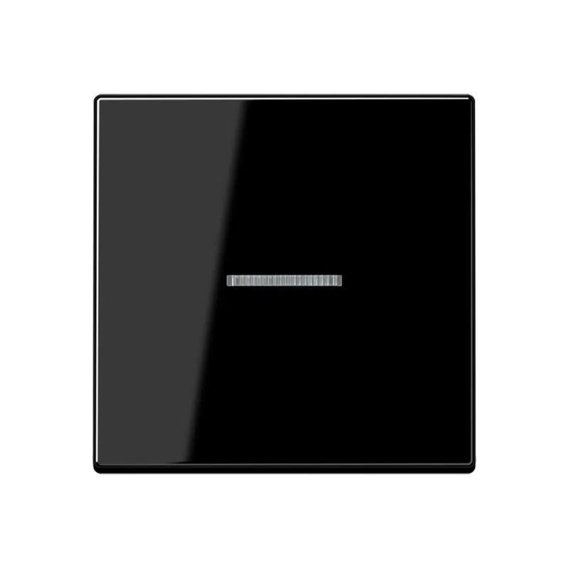 Jung Wippe mit Lichtleiter für Taster 1fach, Duroplast, Serie A, schwarz A101KO5SW