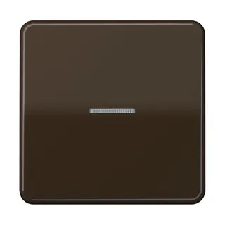 Jung Wippe mit Lichtleiter für Taster 1fach, Duroplast, Serie CD, braun CD101KO5BR