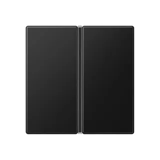 Jung Tastensatz 1fach, F40, Serie A, graphitschwarz matt A401TSASWM