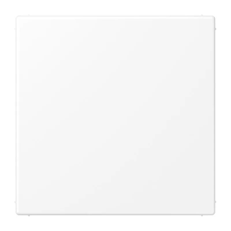 Jung Blind-Abdeckung (gerastet), Thermoplast lackiert, Serie LS, schneeweiß matt LS994BWWM