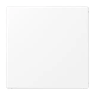 Jung Blind-Abdeckung (gerastet), Thermoplast lackiert, Serie LS, schneeweiß matt LS994BWWM