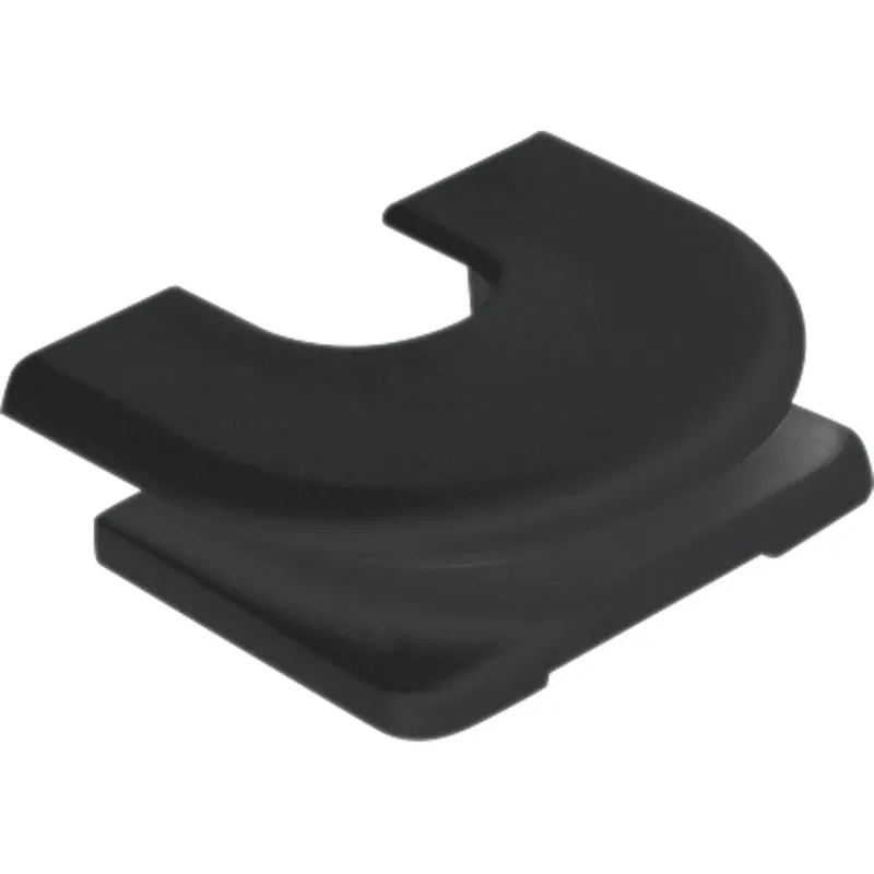 Jung Einführungsschieber für Kabel und Minikanal, Thermoplast, schwarz 11SW