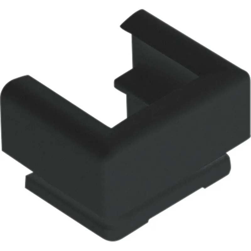 Jung Einführungsschieber für Kabelkanal 15 x 15 mm, Thermoplast, schwarz 12SW