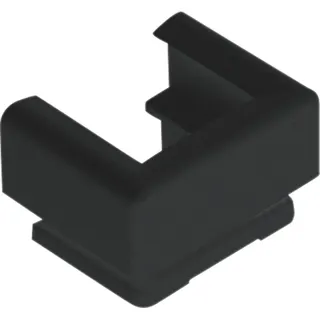 Jung Einführungsschieber für Kabelkanal 15 x 15 mm, Thermoplast, schwarz 12SW