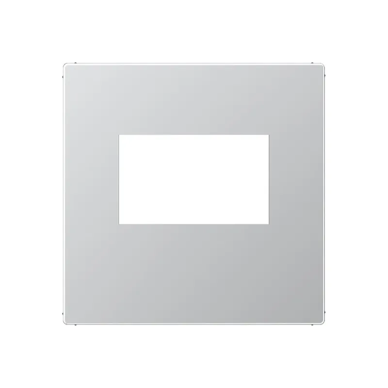 Jung Abdeckung für USB-Ladegerät, (gerastet), Serie A, aluminium A1569USBAL