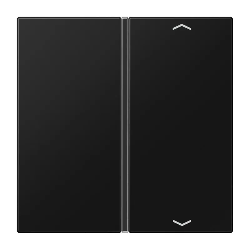 Jung Taste 1fach, mit Pfeilsymbolen, F40, Serie LS, graphitschwarz matt LS401TSAPSWM
