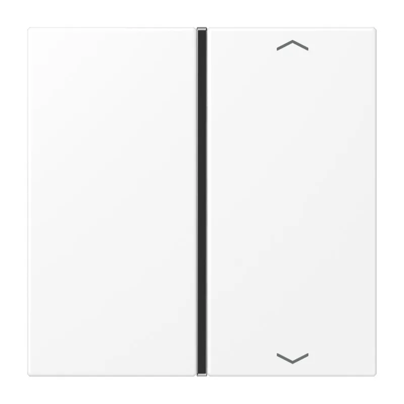 Jung Taste 1fach, mit Pfeilsymbolen, F40, Serie LS, schneeweiß matt LS401TSAPWWM
