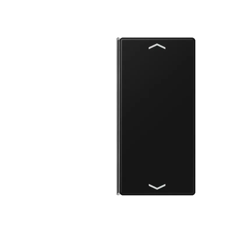 Jung Taste 2fach, mit Pfeilsymbolen, F40, Serie A, graphitschwarz matt A402TSAPSWM