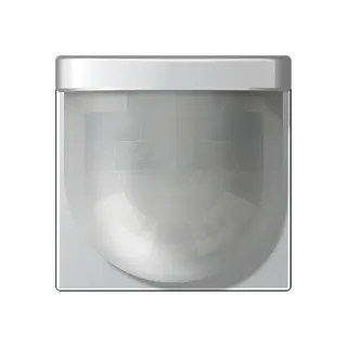 Jung LB-Management Bewegungsmelder Standard 2,20 m, IP44, Serie A, aluminium A17280AL