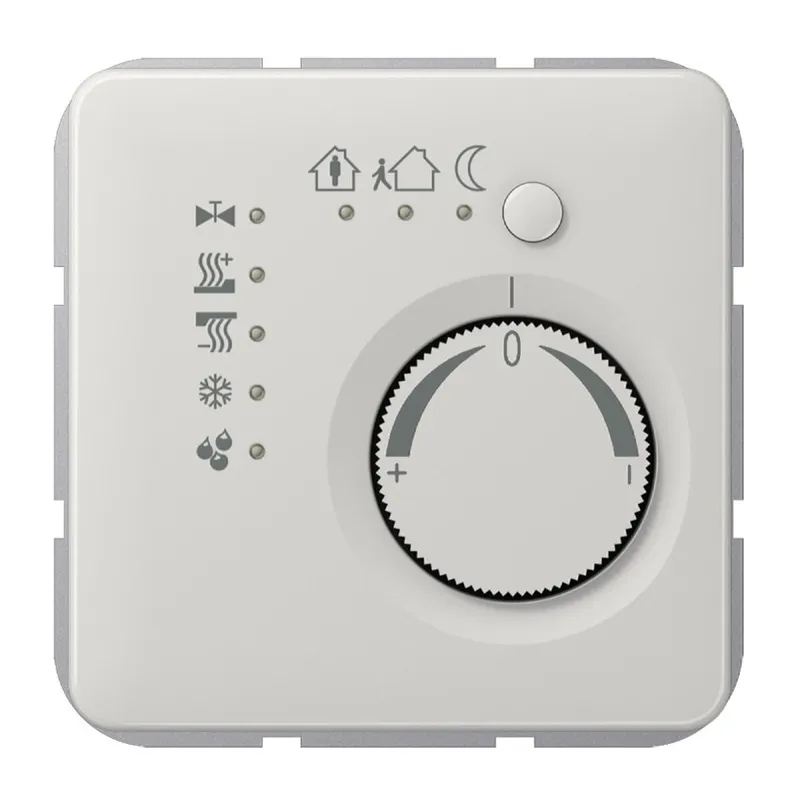 Jung KNX Stetigregler, Serie CD, lichtgrau CD2178LG