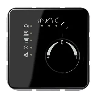 Jung KNX Stetigregler, Serie CD, schwarz CD2178SW