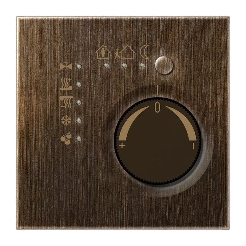 Jung KNX Stetigregler, Serie LS, Messing antik ME2178AT