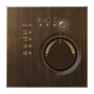 Jung KNX Stetigregler, Serie LS, Messing antik ME2178AT