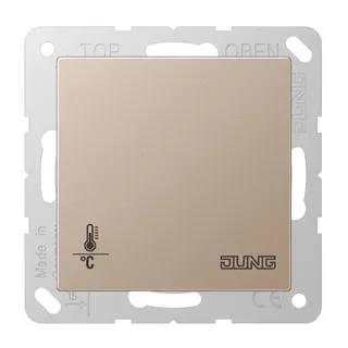Jung KNX Objektregler mit integrierter Tasterschnittstelle 4fach, Serie A, champagner A2178ORTSCH