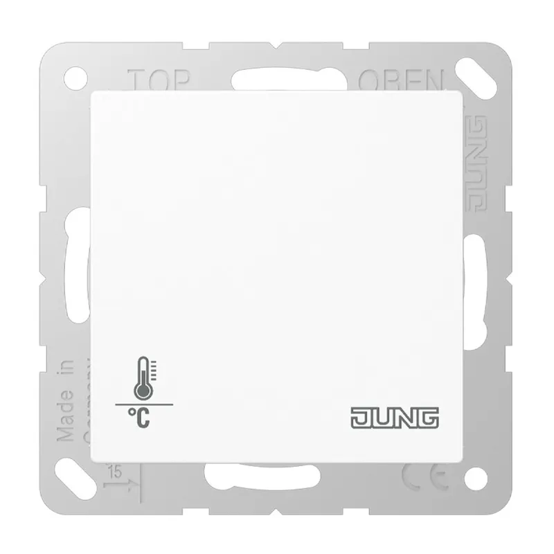 Jung KNX Objektregler mit integrierter Tasterschnittstelle 4fach, Thermoplast, Serie A, alpinweiß A2178BFORTSWW