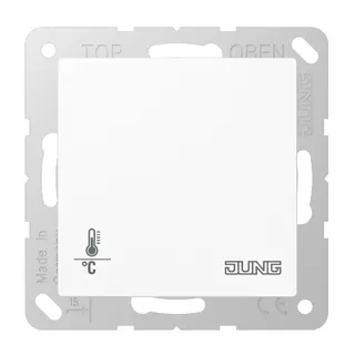 Jung KNX Objektregler mit integrierter Tasterschnittstelle 4fach, Thermoplast, Serie A, alpinweiß A2178BFORTSWW