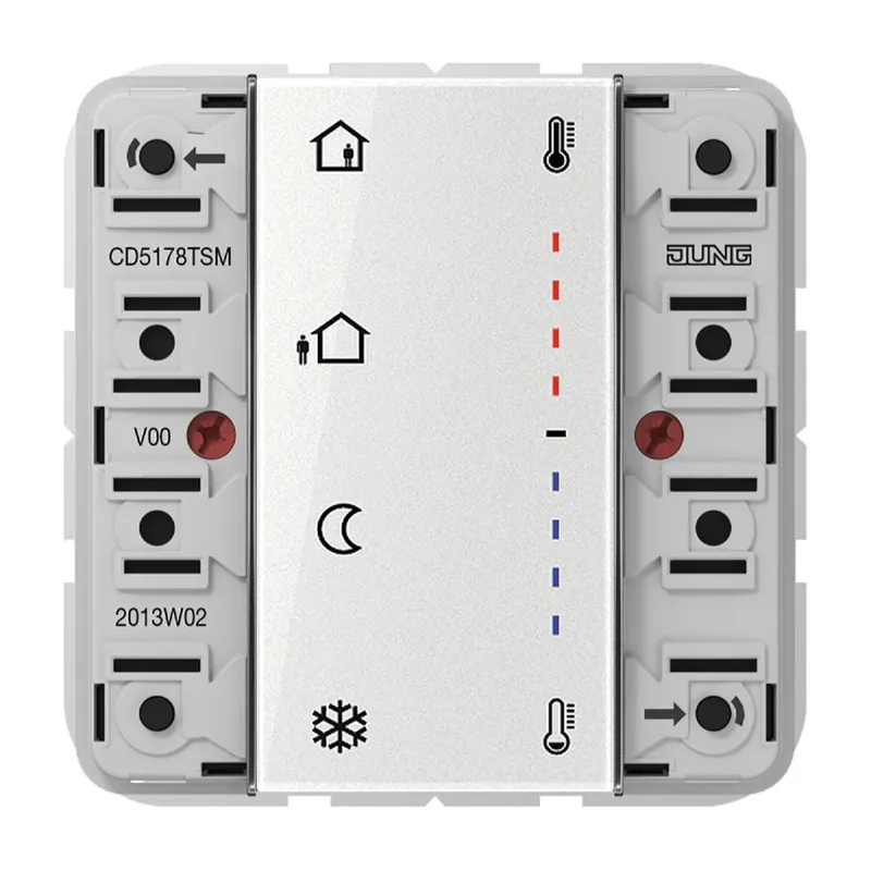 Jung KNX Stetigregler-Modul, 2fach, F50, Serie CD CD5178TSM