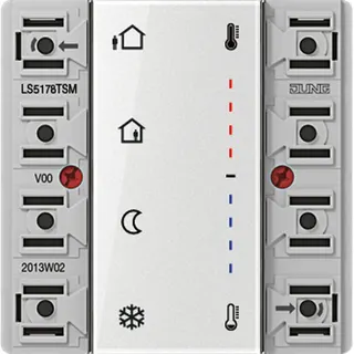 Jung KNX Stetigregler-Modul, 2fach, F50, Serie LS LS5178TSM