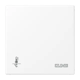 Jung KNX Objektregler mit integrierter Tasterschnittstelle 4fach, Serie LS, schneeweiß matt LS2178ORTSWWM