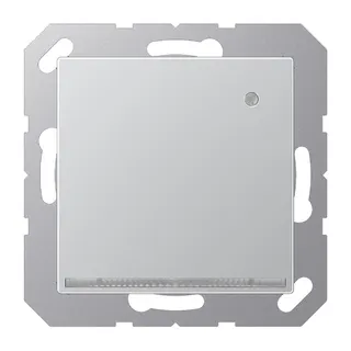 Jung LED-Orientierungslicht mit Helligkeitssensor, Serie A, aluminium A1539-OALLNW