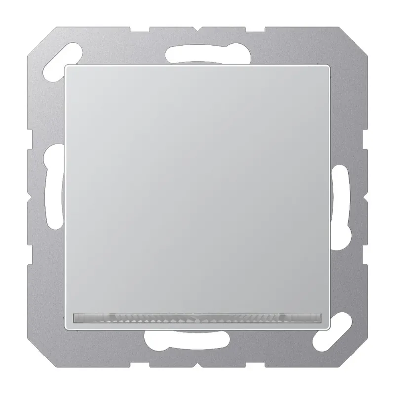 Jung LED-Orientierungslicht, Thermoplast lackiert, Serie A, aluminium A1539-OOALLNW