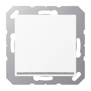 Jung LED-Orientierungslicht, Thermoplast lackiert, Serie A, schneeweiß matt A1539-OOWWMLNW