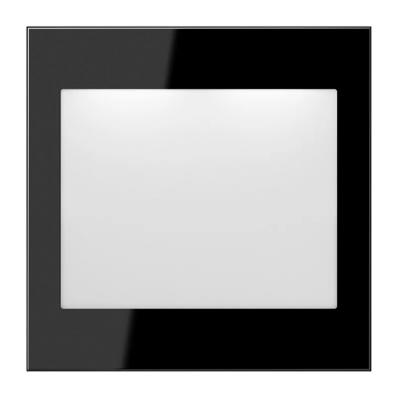 Jung LED-Lichtsignal, weiß und blau, Serie LS, schwarz (lackiertes Aluminium) LS539SWLEDWB