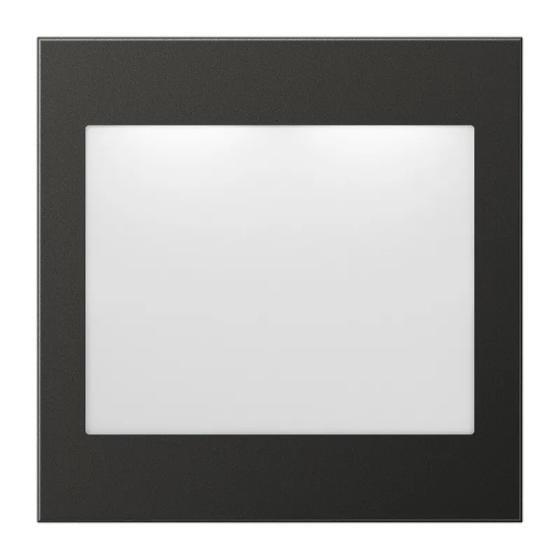 Jung LED-Lichtsignal, weiß und blau, Serie LS, anthrazit (lackiertes Aluminium) AL2539ANLEDWB