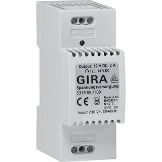 Gira Spannungsversorgung 531900 DC 12 V 2 A REG