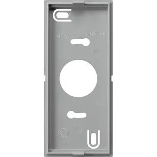 Gira Montageplatte 850526 W-Station AP+Gong System55 F alu