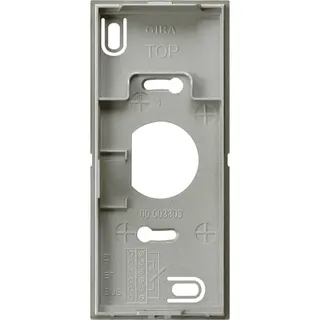 Gira Montageplatte 851020 W-Station Video AP E22 edel