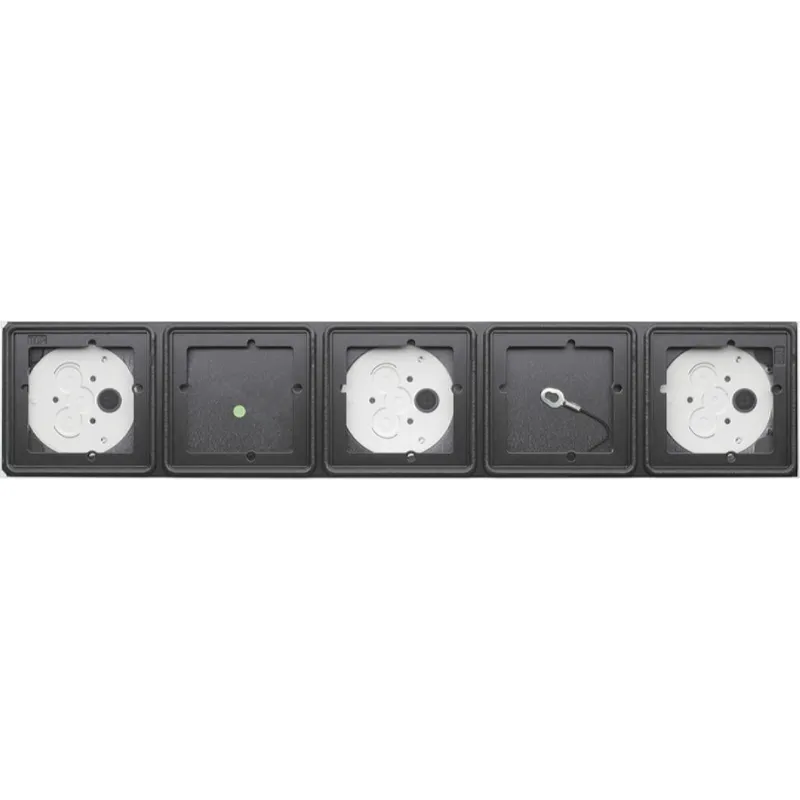 Gira AP-Gehäuse 5505902 5Module 1x5 Verkehrsweiss lack.