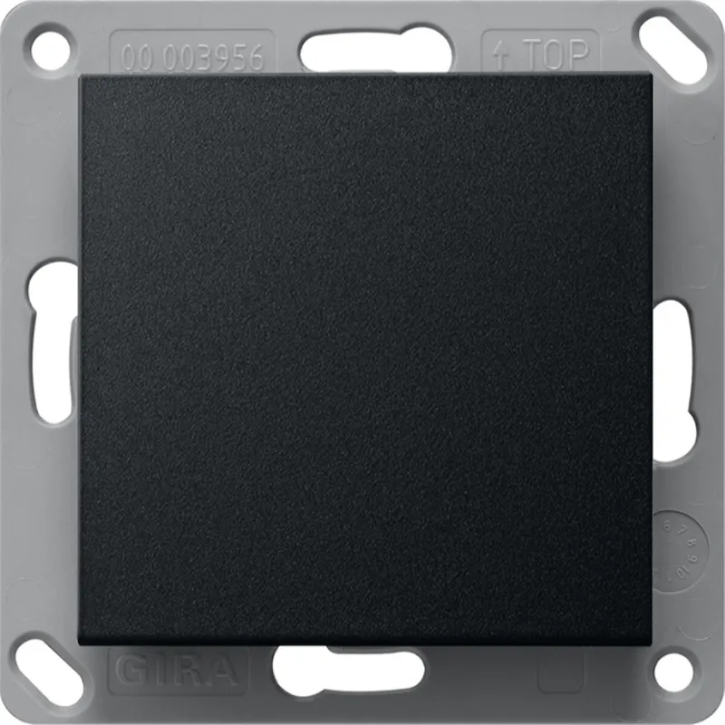Gira Wandsender 2461005 1f System 55 Schwarz m