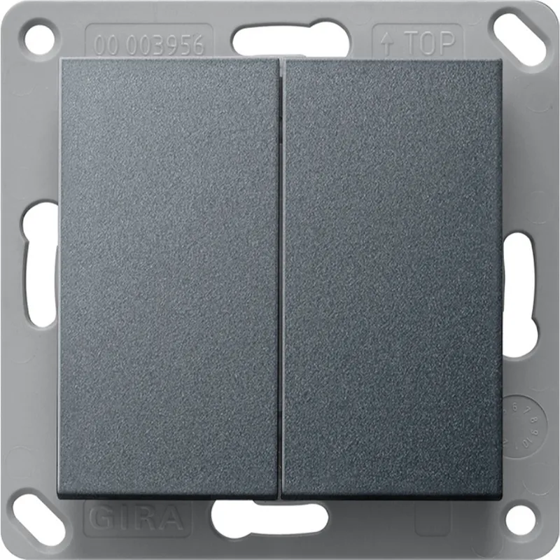 Gira Wandsender 246228 2f System 55 Anthrazit