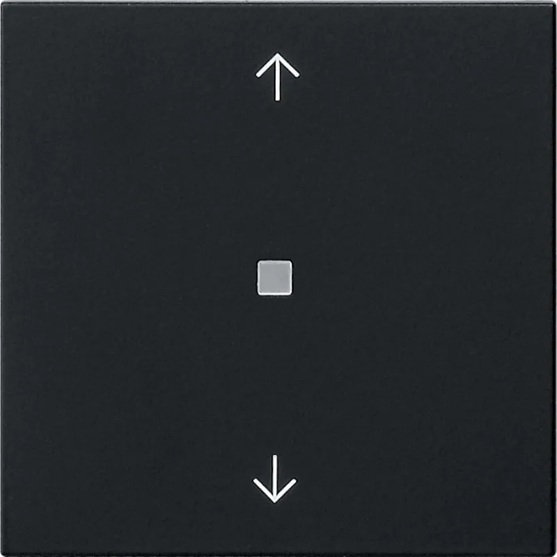 Gira Aufsatz KNX RF 1f Pfeile Sys 55 sw m