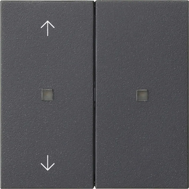 Gira Aufsatz KNX RF 2f Pfeile Sys 55 anthr.