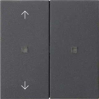 Gira Aufsatz KNX RF 2f Pfeile Sys 55 anthr.